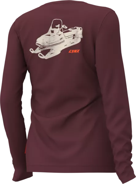 LYNX SIGNATURE LS SHIRT NAISTEN DEEP PURPLE - Lynx Vapaa-aika - 130985 - 2